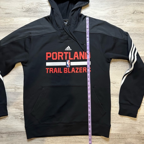 💝Adidas Portland Trailblazer Basketball Climawarm Hoodie (M) - Picture 5 of 11